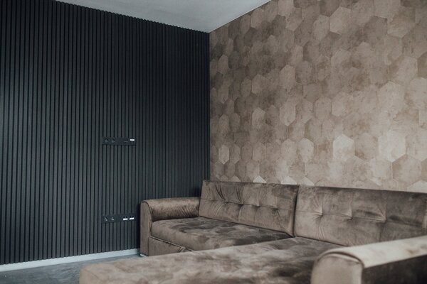 Horve Akustický panel 2700 x 285 mm - black sandal DOPRODEJ