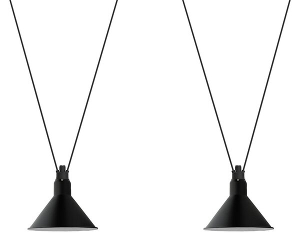 Závěsná svítidlo Lampe Gras, Černá, Obývací pokoj, Kov