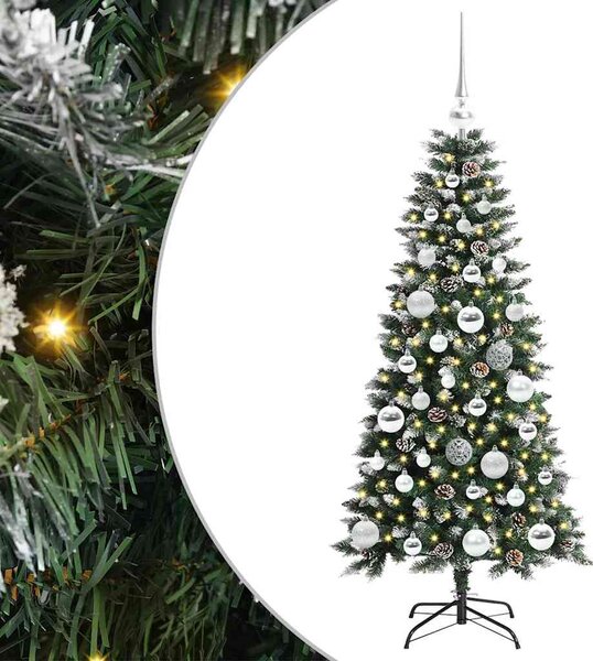 Umělý vánoční stromeček Zelená 120 cm PVC, plast a ocel 3395801