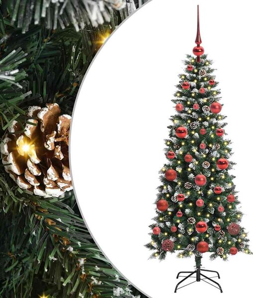 Umělý vánoční stromeček Zelená 150 cm PVC, plast a ocel 3395808