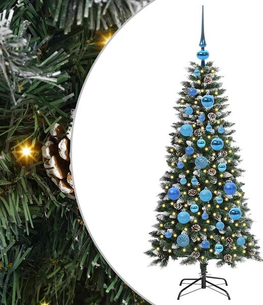 Umělý vánoční stromeček Zelená 120 cm PVC, plast a ocel 3395803