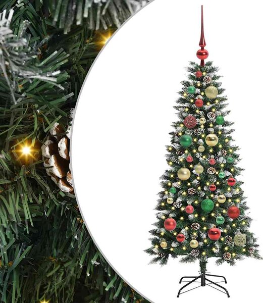 Umělý vánoční stromeček Zelená 120 cm PVC, plast a ocel 3395804