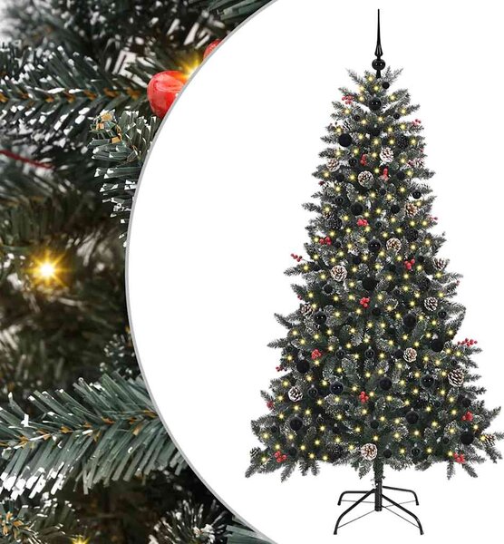 Umělý vánoční stromeček Zelená 180 cm PVC, plast a ocel 3395881