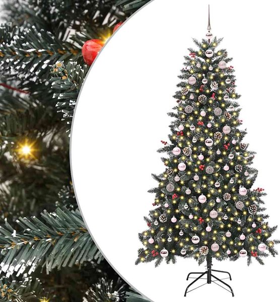 Umělý vánoční stromeček Zelená 180 cm PVC, plast a ocel 3395882