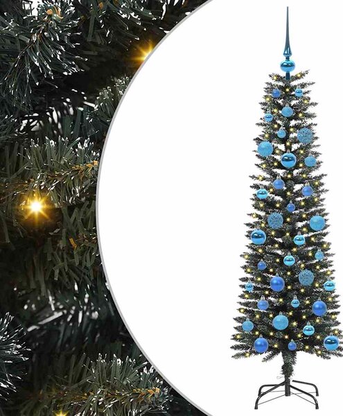 Umělý vánoční stromeček Zelená 150 cm PVC, plast a ocel 3395935