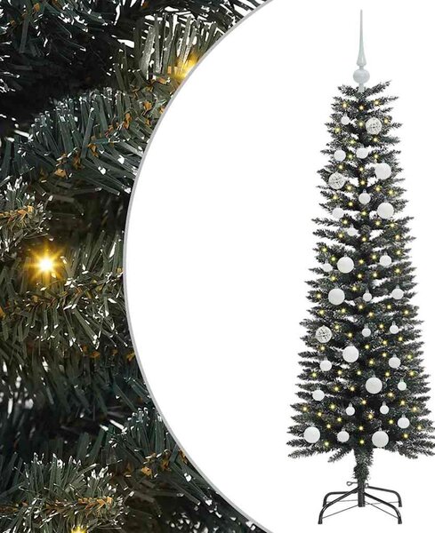 Umělý vánoční stromeček Zelená 150 cm PVC, plast a ocel 3395931