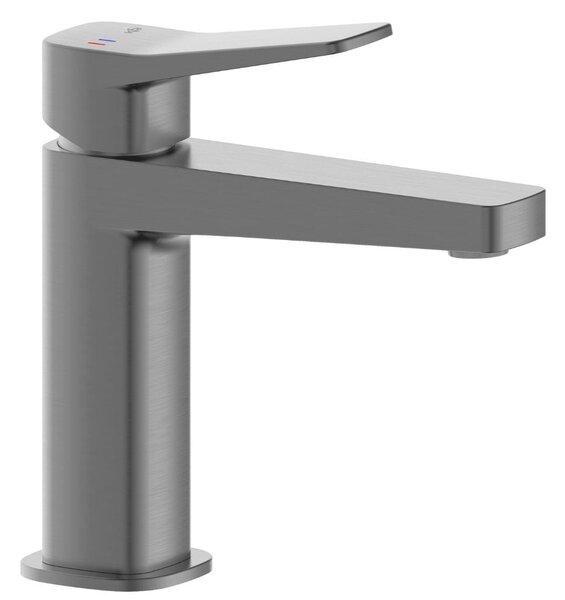 KFA Armatura Malaga Gun Metal Grey umyvadlová baterie stojící grafitová 4522-815-61