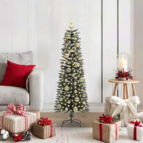 Umělý vánoční stromeček Zelená 120 cm PVC, plast a ocel 3395920