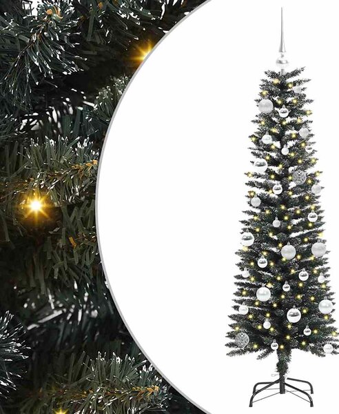 Umělý vánoční stromeček Zelená 150 cm PVC, plast a ocel 3395933