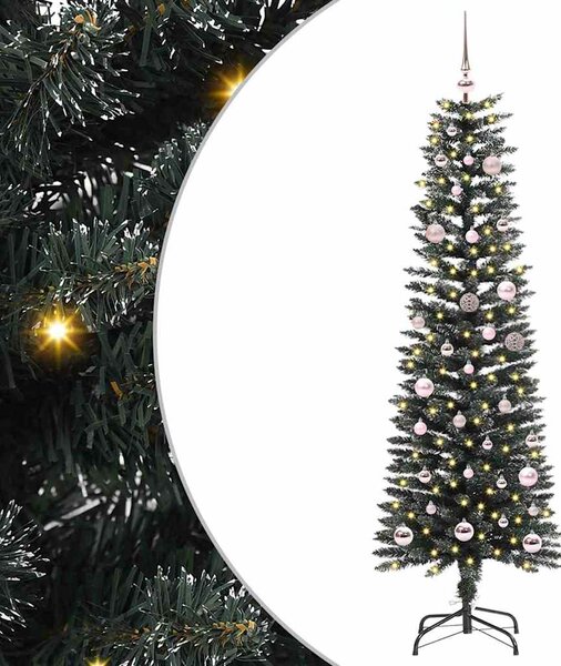 Umělý vánoční stromeček Zelená 150 cm PVC, plast a ocel 3395930