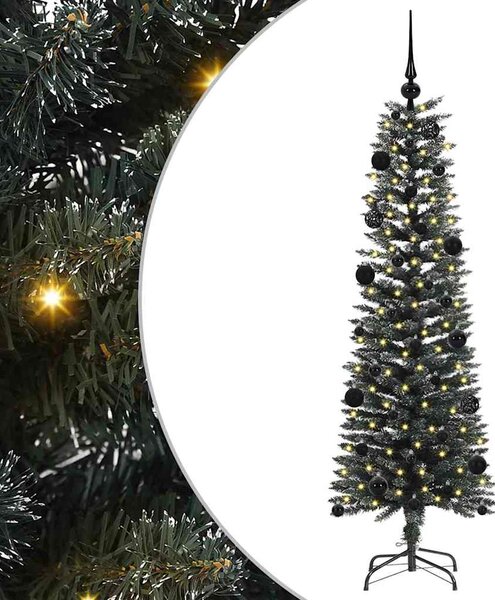 Umělý vánoční stromeček Zelená 150 cm PVC, plast a ocel 3395929