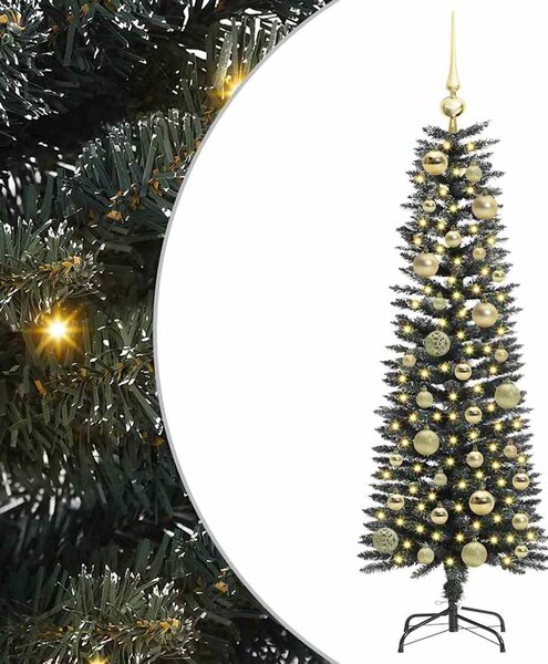 Umělý vánoční stromeček Zelená 120 cm PVC, plast a ocel 3395920