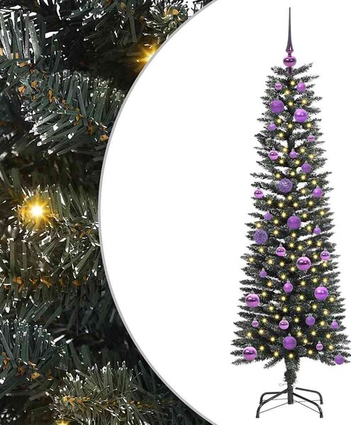 Umělý vánoční stromeček Zelená 150 cm PVC, plast a ocel 3395934