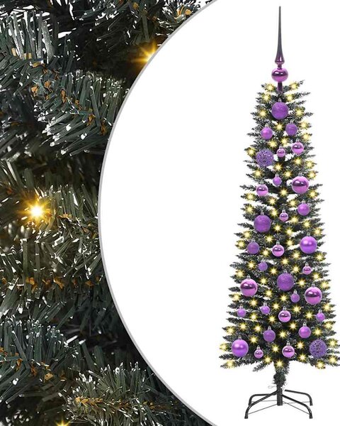 Umělý vánoční stromeček Zelená 120 cm PVC, plast a ocel 3395922