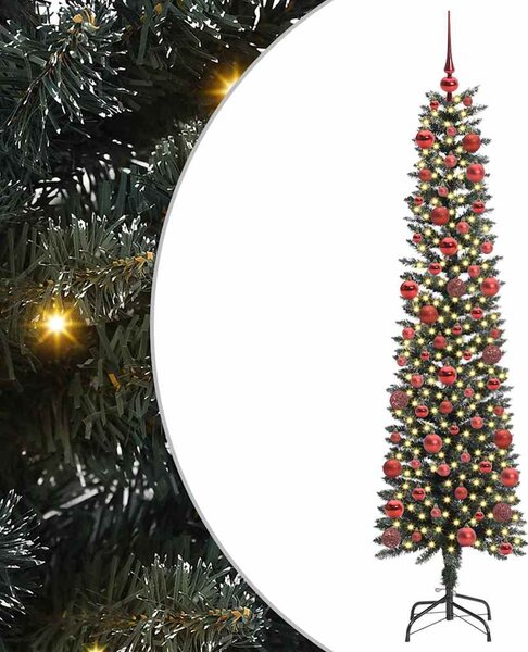 Umělý vánoční stromeček Zelená 180 cm PVC, plast a ocel 3395940