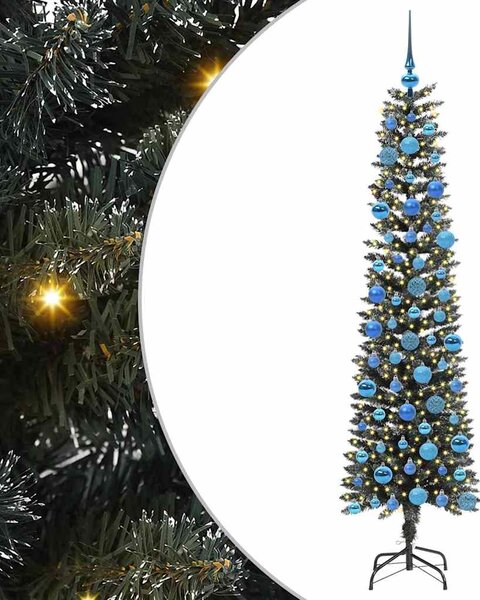 Umělý vánoční stromeček Zelená 180 cm PVC, plast a ocel 3395947