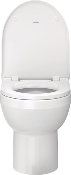 Duravit No. 1 záchodová mísa stojícístativ bez splachovacího kruhu bílá 21840120002