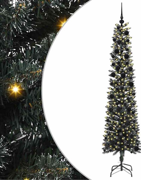 Umělý vánoční stromeček Zelená 240 cm PVC, plast a ocel 3395965