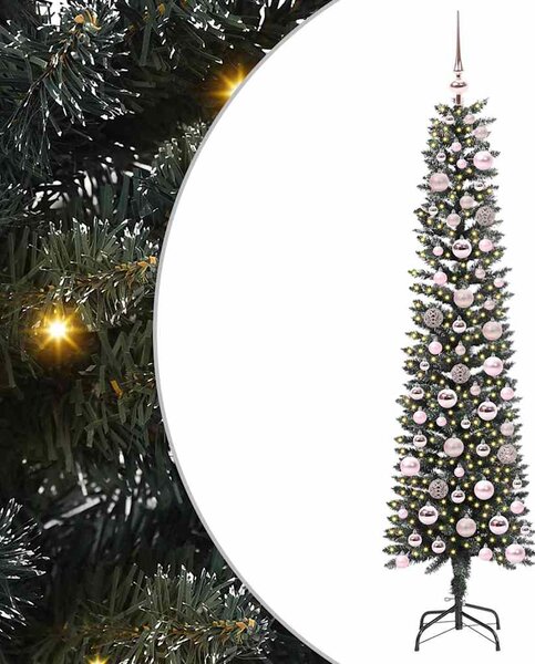 Umělý vánoční stromeček Zelená 180 cm PVC, plast a ocel 3395942