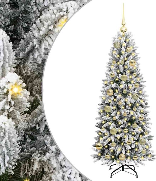 Umělý vánoční stromeček Bílá 120 cm PVC, plast, ocel a PE 3396025