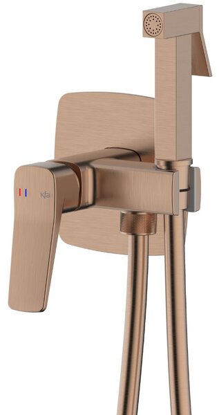 KFA Armatura Malaga Rose Gold bidetová baterie pod omítku || 4529-512-34