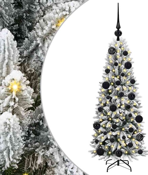 Umělý vánoční stromeček Bílá 120 cm PVC, plast, ocel a PE 3396022