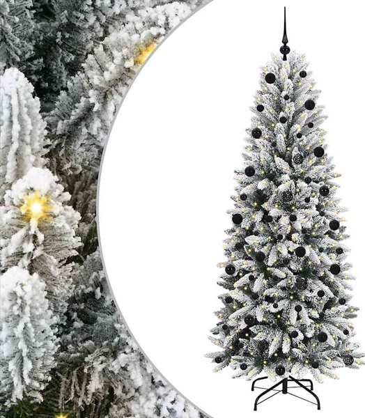 Umělý vánoční stromeček Bílá 210 cm PVC, plast, ocel a PE 3396058