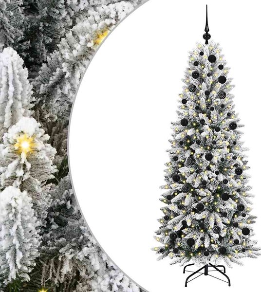 Umělý vánoční stromeček Bílá 180 cm PVC, plast, ocel a PE 3396046