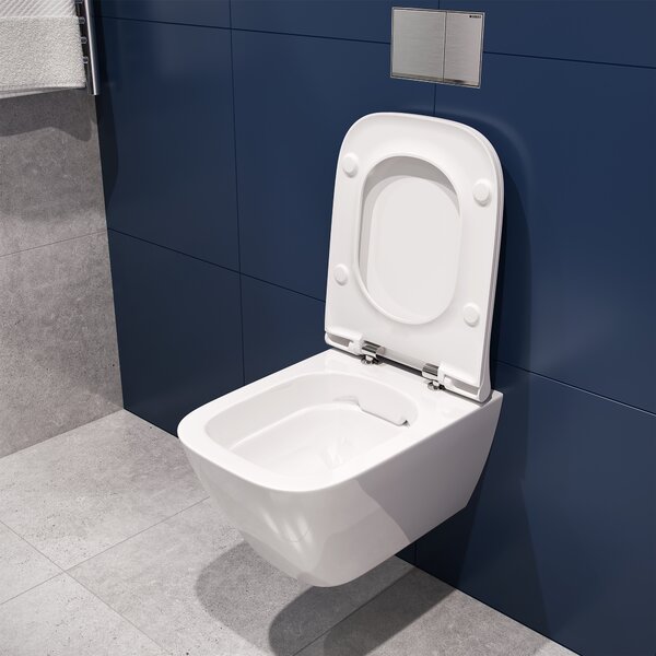Geberit Smyle záchodová mísa závěsná bez splachovacího kruhu bílá 500.379.01.1
