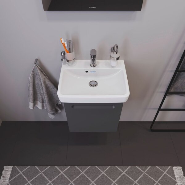 Duravit No. 1 skříňka 44x38.6x47.8 cm pod umyvadlo závěsná grafitová N14267L49490000