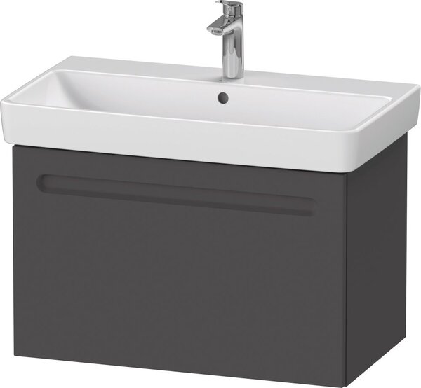 Duravit No. 1 skříňka 74x42.6x47.8 cm pod umyvadlo závěsná grafitová N14283049490000