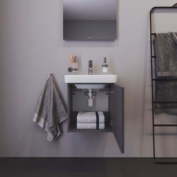 Duravit No. 1 skříňka 44x38.6x47.8 cm pod umyvadlo závěsná grafitová N14267L49490000