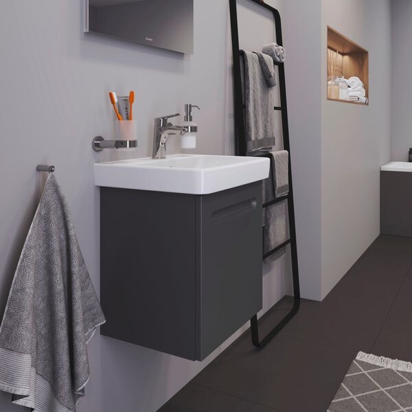 Duravit No. 1 skříňka 44x38.6x47.8 cm pod umyvadlo závěsná grafitová N14267L49490000