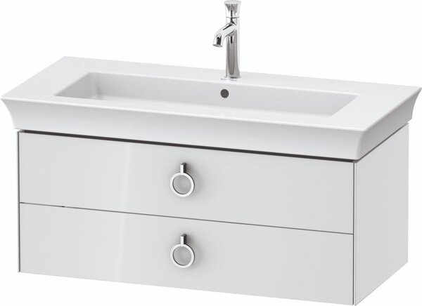 Duravit White Tulip skříňka 98.4x45.8x41 cm pod umyvadlo závěsná bílá WT435208585