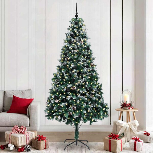 Umělý vánoční stromeček Zelená 240 cm PVC, ocel a plast 3396283