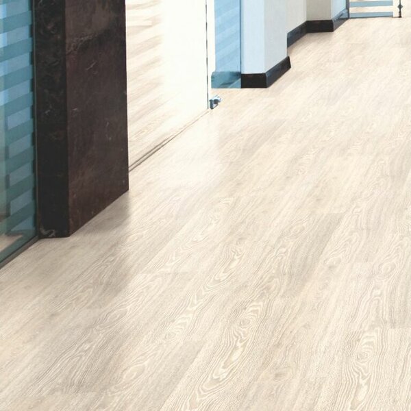 Kronoswiss, AKCE: Laminátová kliková podlaha se zámky Swiss Noblesse 8011 Strabourg Oak - dub, 1380 x 193 mm