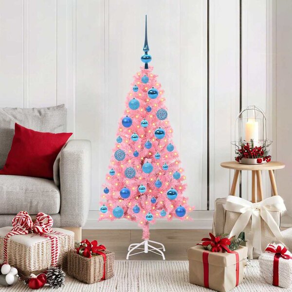 Vánoční stromeček Růžová 120 cm PVC 3396414
