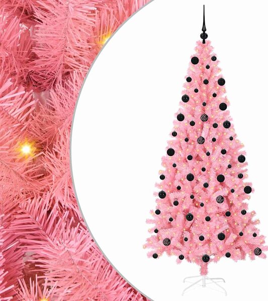 Vánoční stromeček Růžová 210 cm PVC 3396439