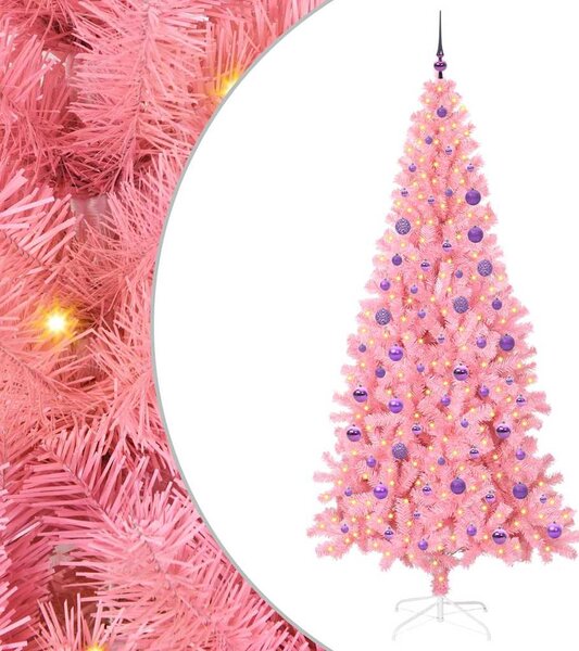 Vánoční stromeček Růžová 180 cm PVC 3396435