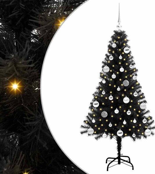 Vánoční stromeček Černá 150 cm PVC 3396470
