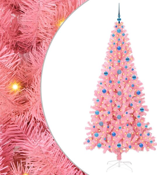 Vánoční stromeček Růžová 210 cm PVC 3396445