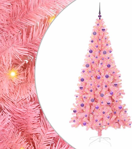 Vánoční stromeček Růžová 210 cm PVC 3396444