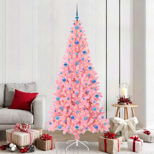 Vánoční stromeček Růžová 210 cm PVC 3396445