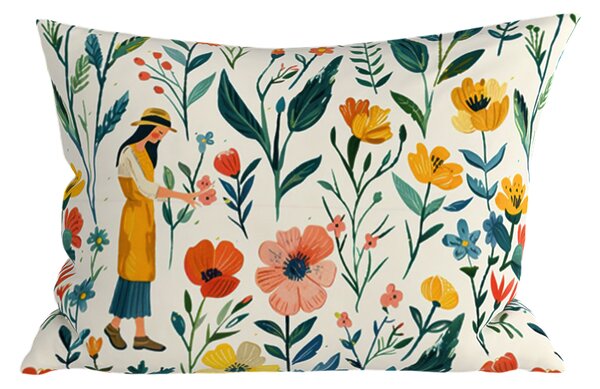 Polybavlněný povlak na polštář FLOVINA POLY 50x70 cm, barevný