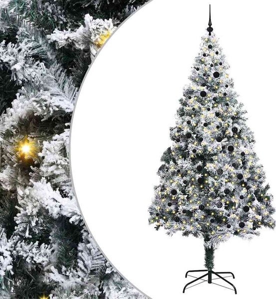 Umělý vánoční stromeček Bílá 240 cm PVC, ocel a plast 3396981
