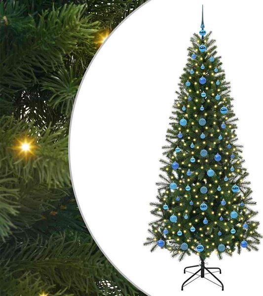 Umělý vánoční stromeček Zelená 210 cm PE a PVC 3397374