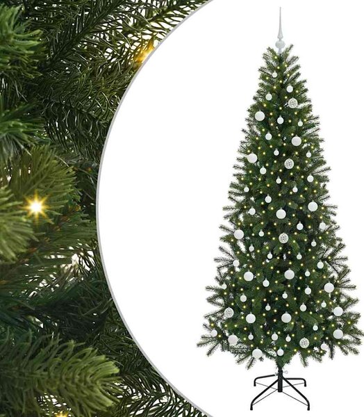 Umělý vánoční stromeček Zelená 210 cm PE a PVC 3397370