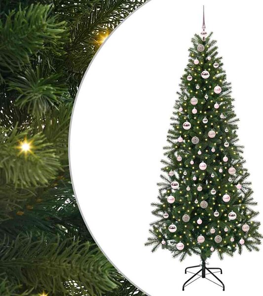 Umělý vánoční stromeček Zelená 210 cm PE a PVC 3397369