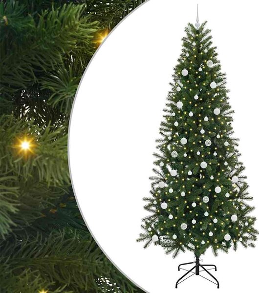 Umělý vánoční stromeček Zelená 240 cm PE a PVC 3397383