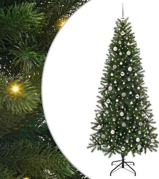 Umělý vánoční stromeček Zelená 240 cm PE a PVC 3397382